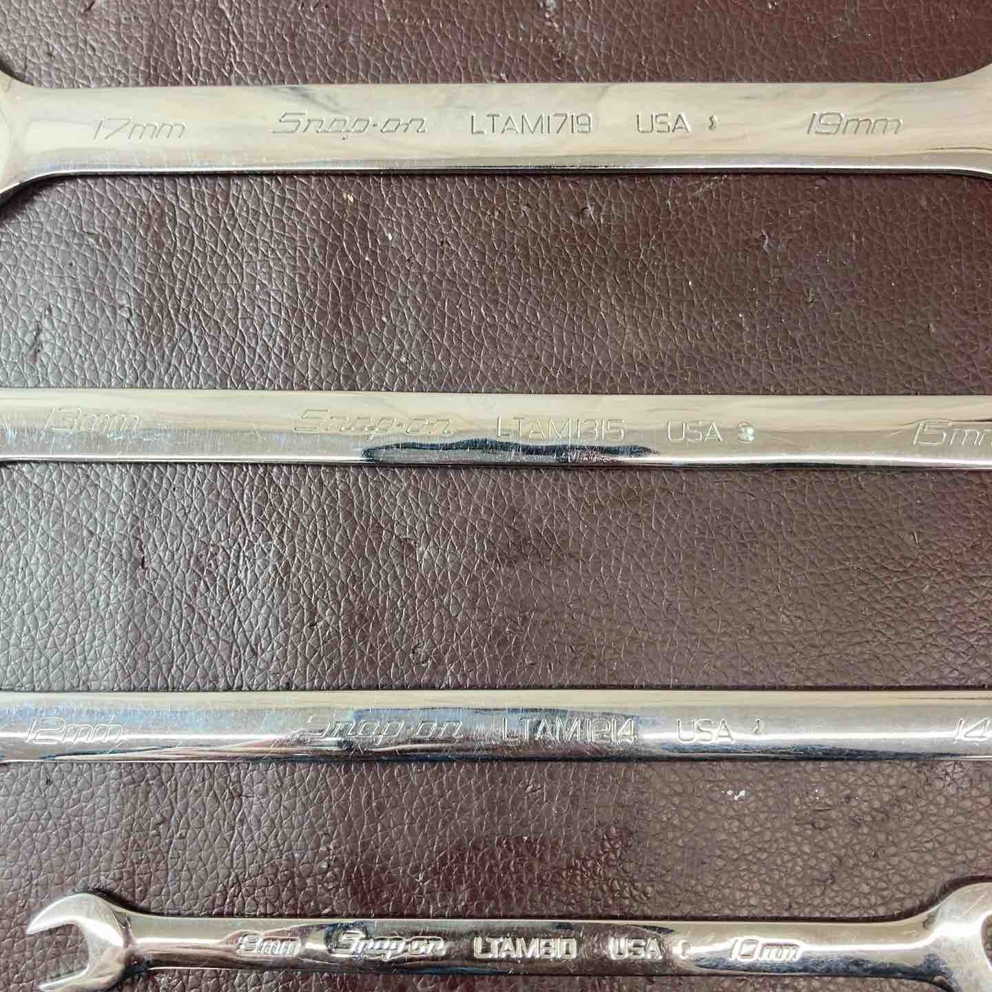  品 スナップオン Snap-on ロートルクスパナ オープンエンドレンチ 計4本セット LTAM 810～1719 その他 スパナ レンチ