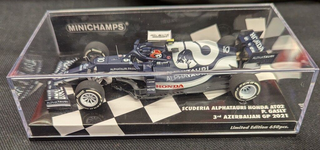 PMA 1/43 MINICHAMPS スクーデリア アルファタウリ ホンダ AT2