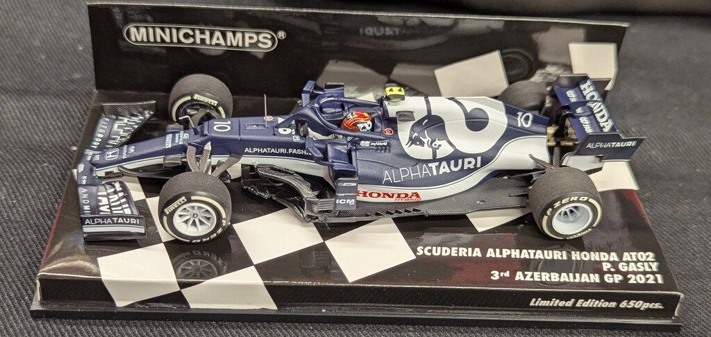 PMA 1/43 MINICHAMPS スクーデリア アルファタウリ ホンダ AT2