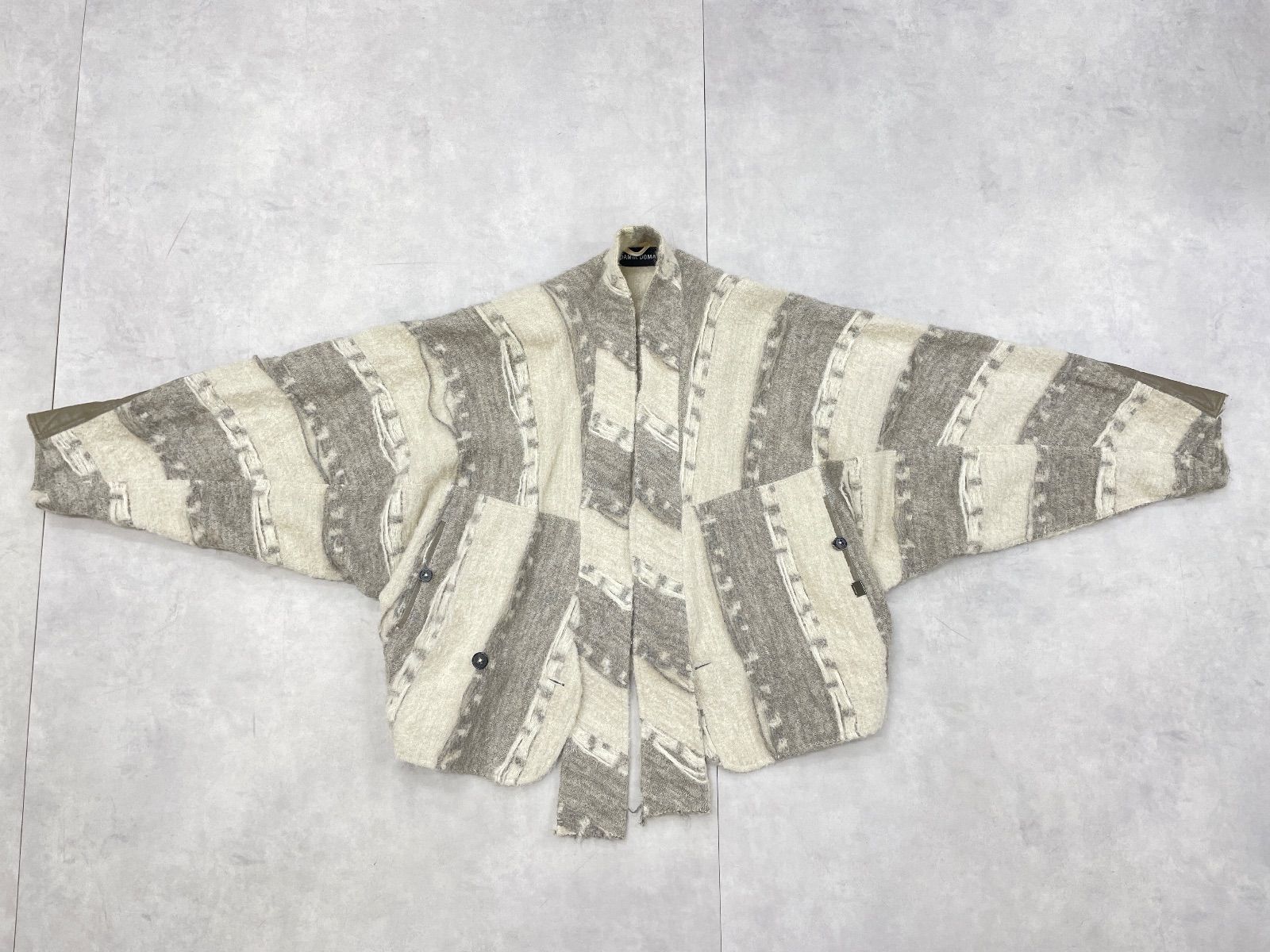 DAMIR DOMA ダミールドーマ コート ジャケット 総柄 変形 オーバー