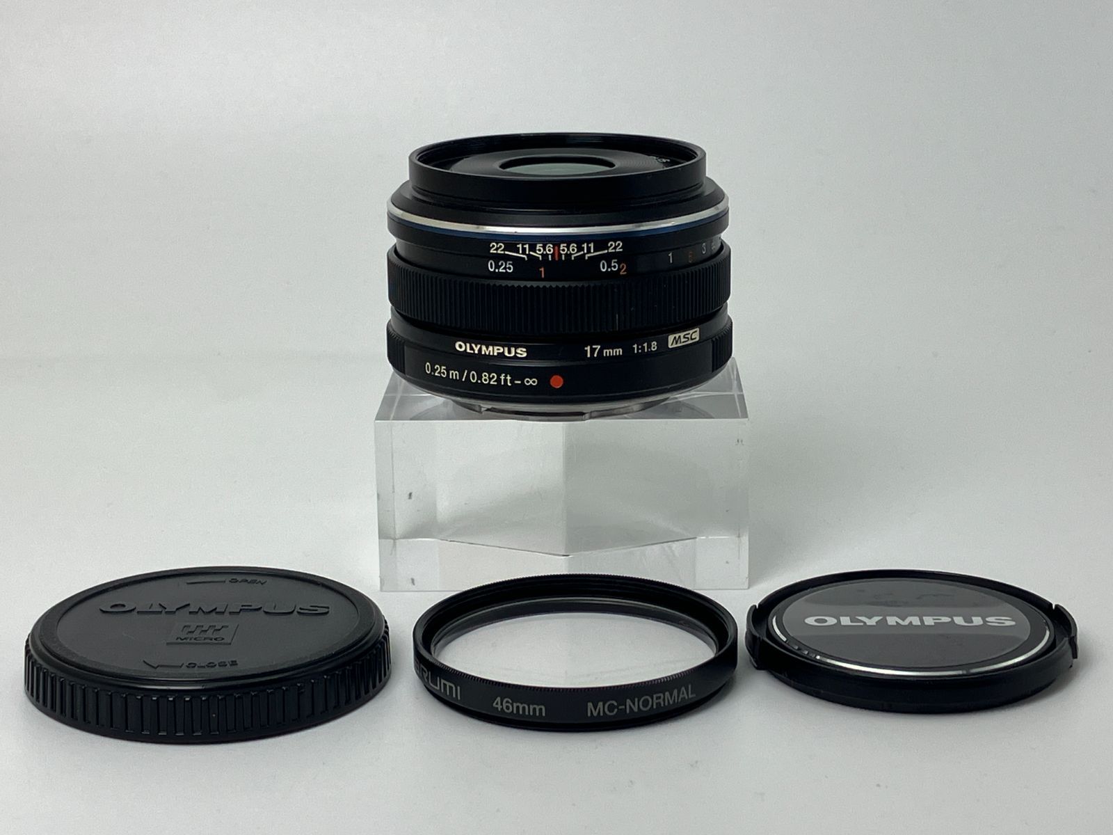 OLYMPUS M.ZUIKO DIGITAL 17 mm F 1.8 MSC 外観