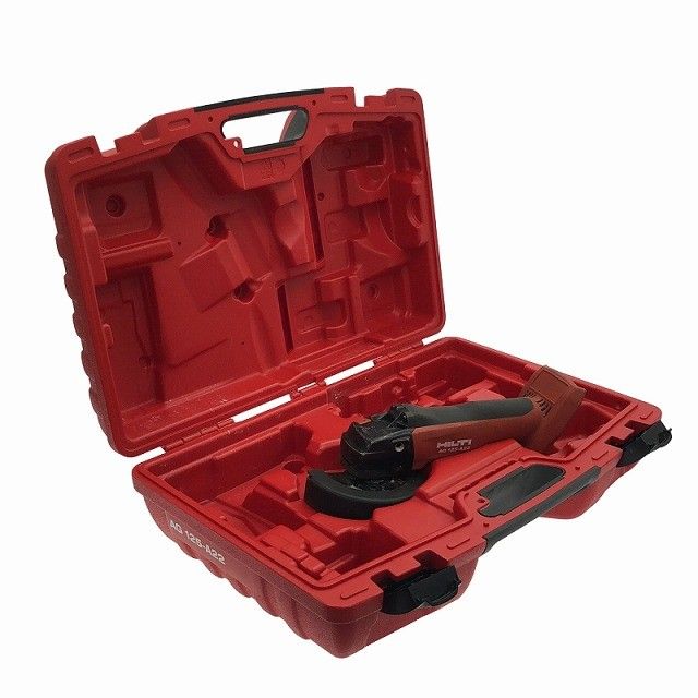 品 HILTI ヒルティ 21.6 V 125㎜ 充電式アングルグラインダー AG 125-A 22 本体 ケース付120345