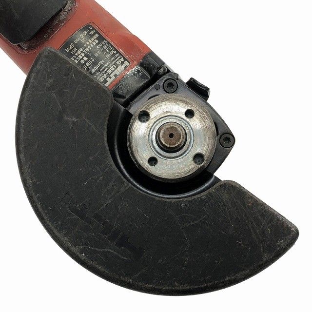  品 HILTI ヒルティ 21.6 V 125㎜ 充電式アングルグラインダー AG 125-A 22 本体 ケース付120345 グラインダー 研磨機