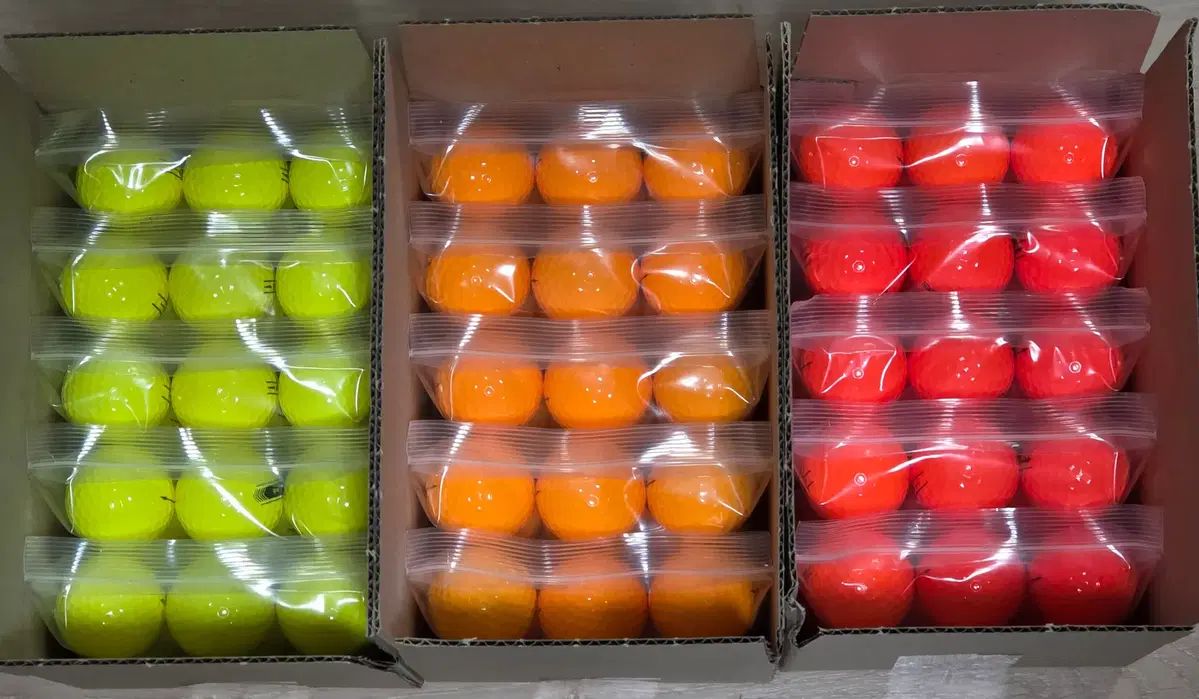 BIG YARD A級 光沢 COLOR ロストボール 30球 中古ゴルフボール u003c送料無料※メルカリshop取引では対象外u003e