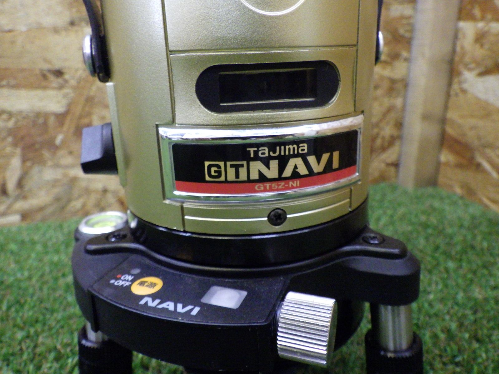 タジマ レーザー墨出し器 GT 5 Z-NI 矩十字 横 レッド 受光器セット 電動工具 測定 計測器 通電 未校正 品