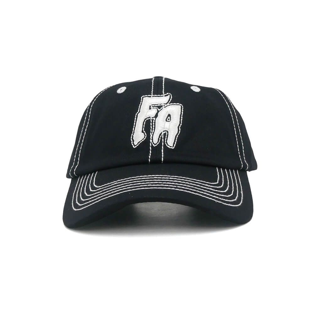 FUCKING AWESOME CAP ファッキンオーサム キャップ STITCH 6 PANEL SNAPBACK BLACK