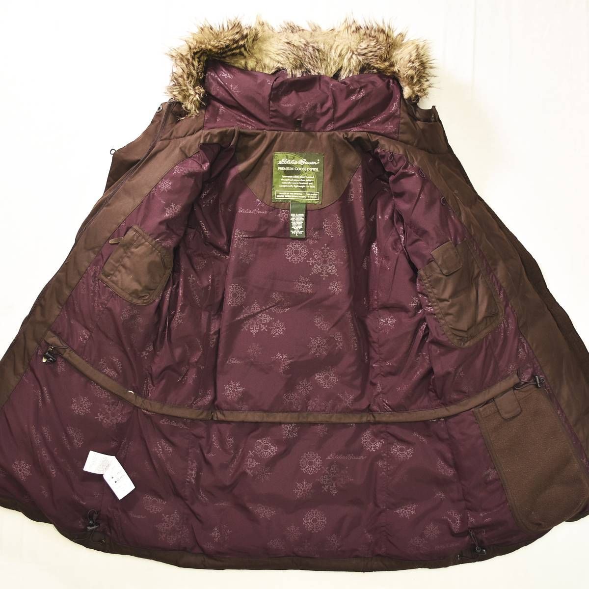 エディーバウアー Eddie bauer プレミアム グースダウン ジャケット 