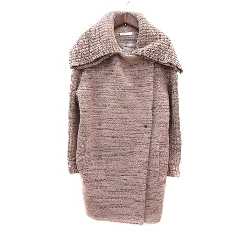 EPOCA エポカ　 ロングコート ベージュ　38サイズ　美品 エポカ EPOCA コート ロング 総裏地 ウール 38 M ピンクベージュ /MN