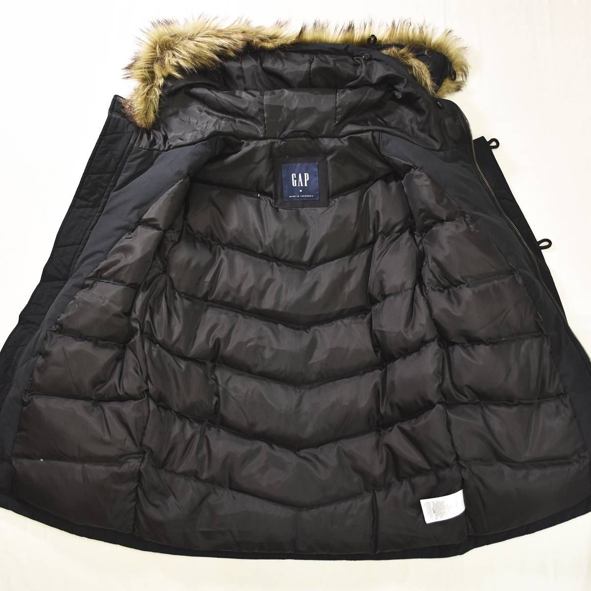 ギャップ GAP FUR TRIM PARKA DOWN フードファー ダウン入り 