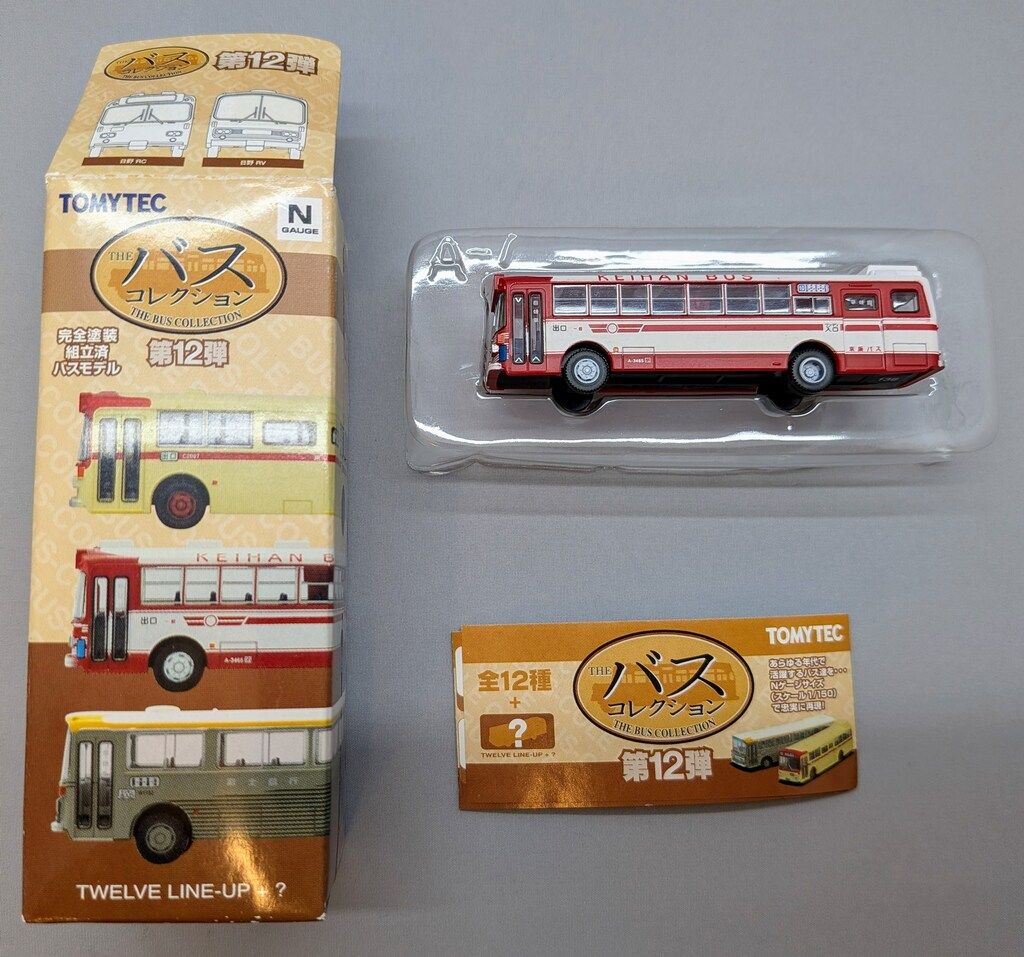 トミーテック ザ・バスコレクション 第12弾 京阪バス / 日野RC 136