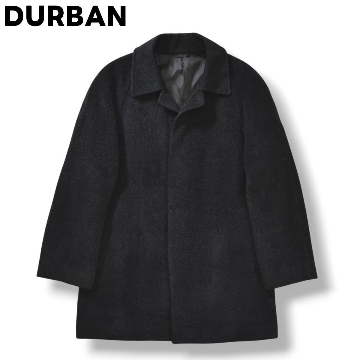 美品】 【上質】 ダーバン DURBAN アンゴラ シルク混 ウール ハーフ 
