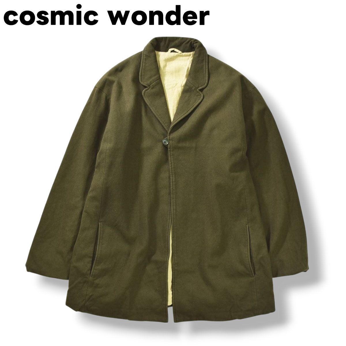 cosmic wonder ウールジャケット 日本製 コズミックワンダー cosmic wonder 草木染 ウール コート