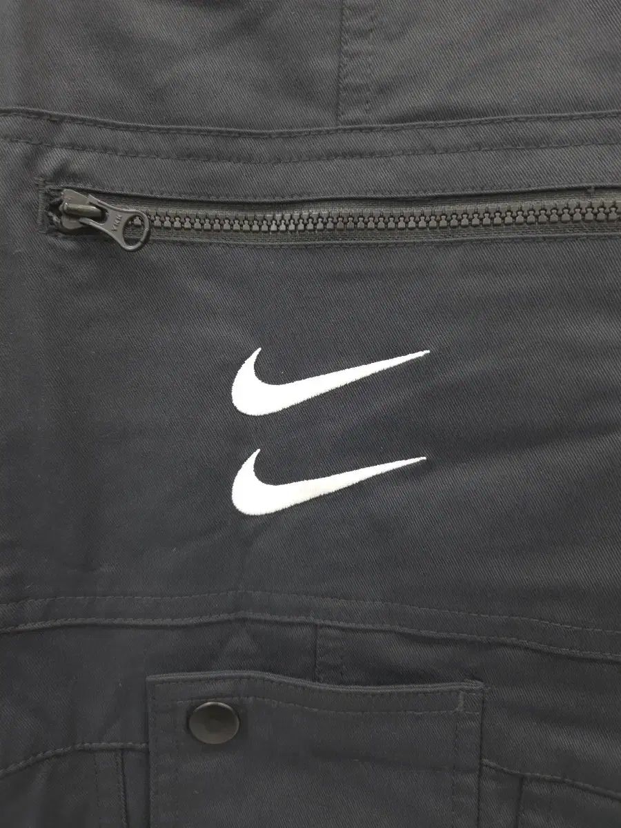 S NIKE スウッシュ オーバーオール ブラック オールインワン