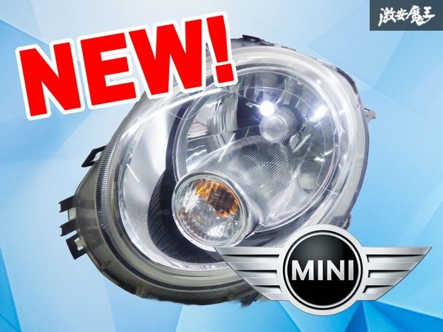 破損無し！】BMW MINI純正 R55 R56 R57 ミニクーパー ハロゲン 本物