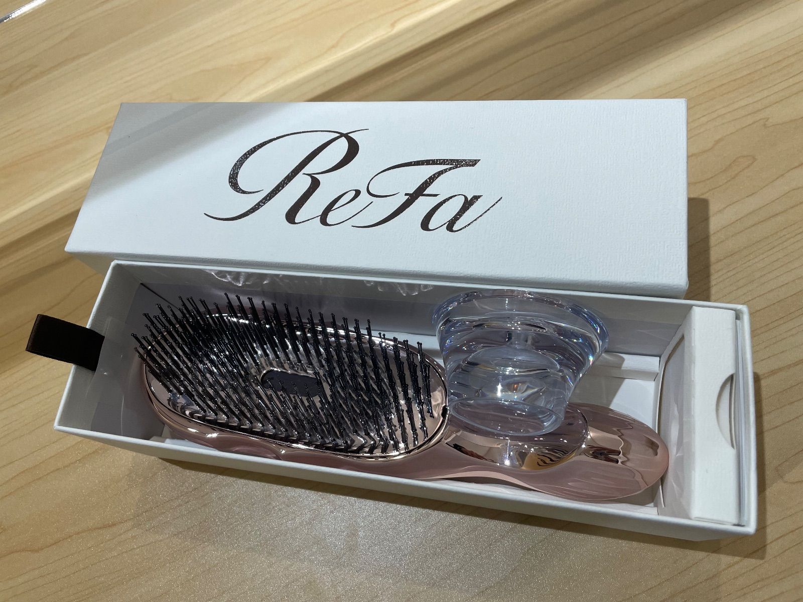 未使用に近い ReFa リファイオンケアブラシプレミアム ローズゴールド
