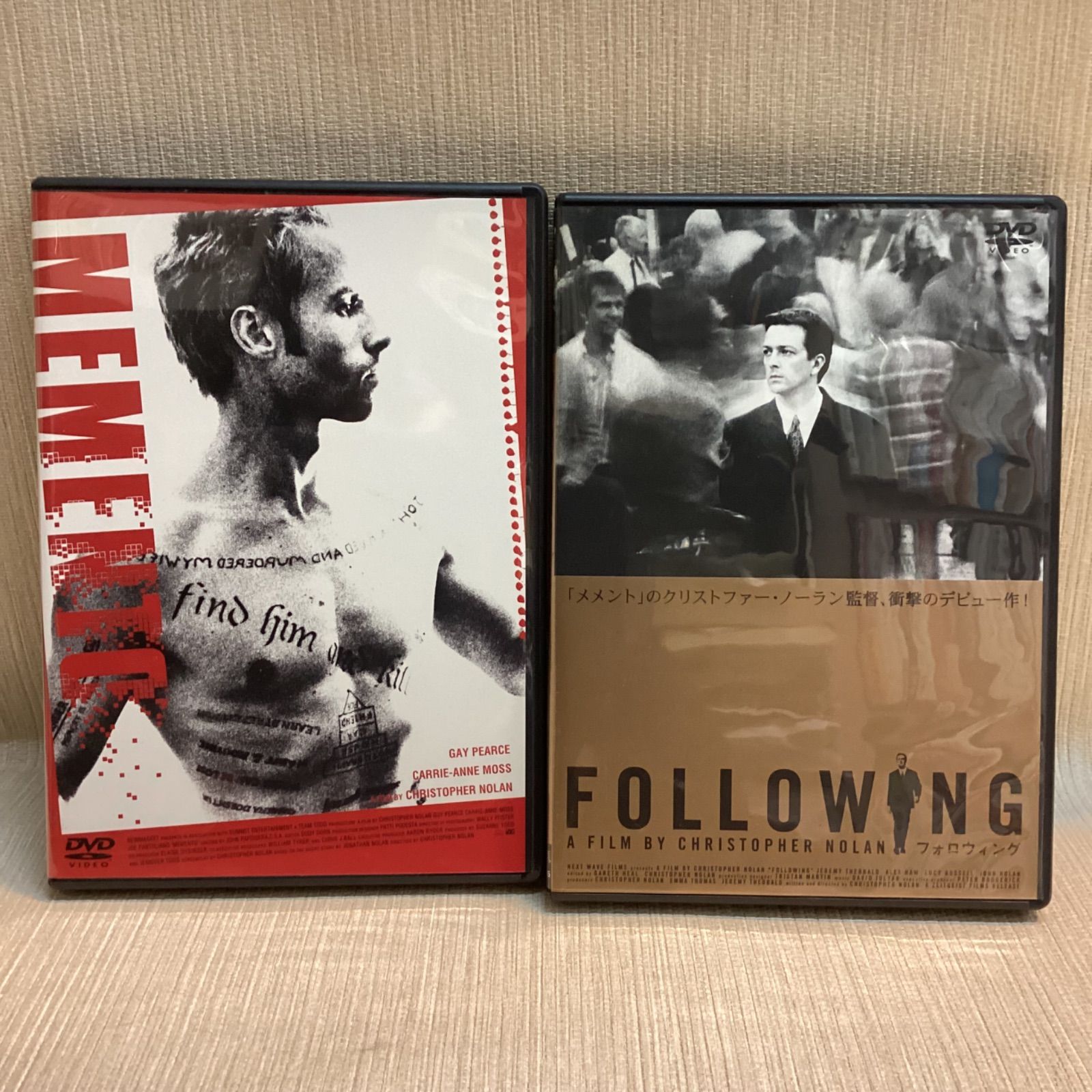 メメント・フォロウィング2枚組DVD コレクターズセット クリストファー