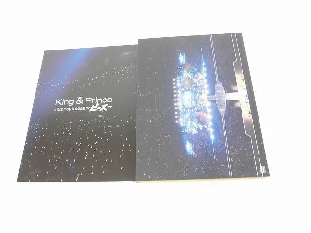 中古品 King & Prince DVD LIVE TOUR 2023 ピース 初回限定盤 3DVD