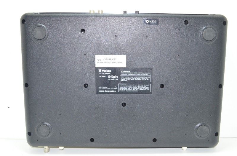 送料無料】 ベスタクス Vestax DJコントローラー Spin ターンテーブル