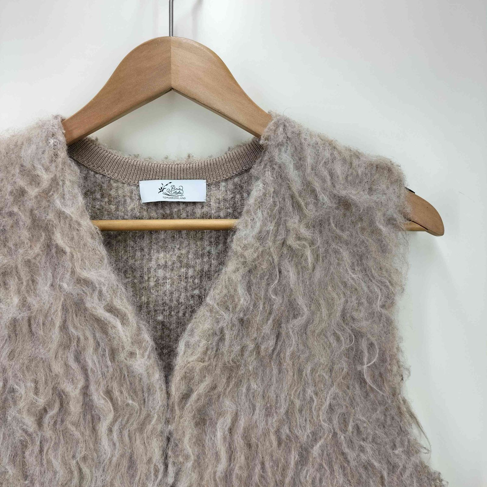 トゥモローランド TOMORROWLAND 24AW フラッフィーヤーンバルーンジレ