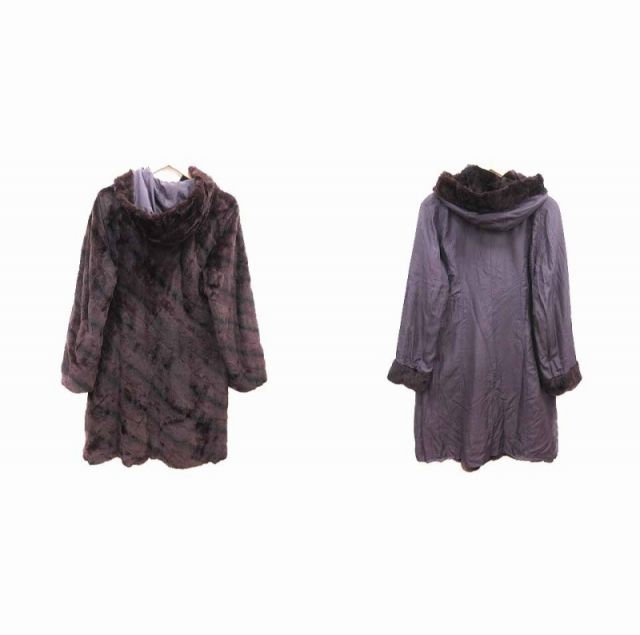 新品未使用✩EMBA✩ウィーゼルミンク✩リバーシブル✩ファーコート✩柔らか軽い 20%OFF 会員価格適用外】ウィゼルミンクリバーシブルコート ロシアリス