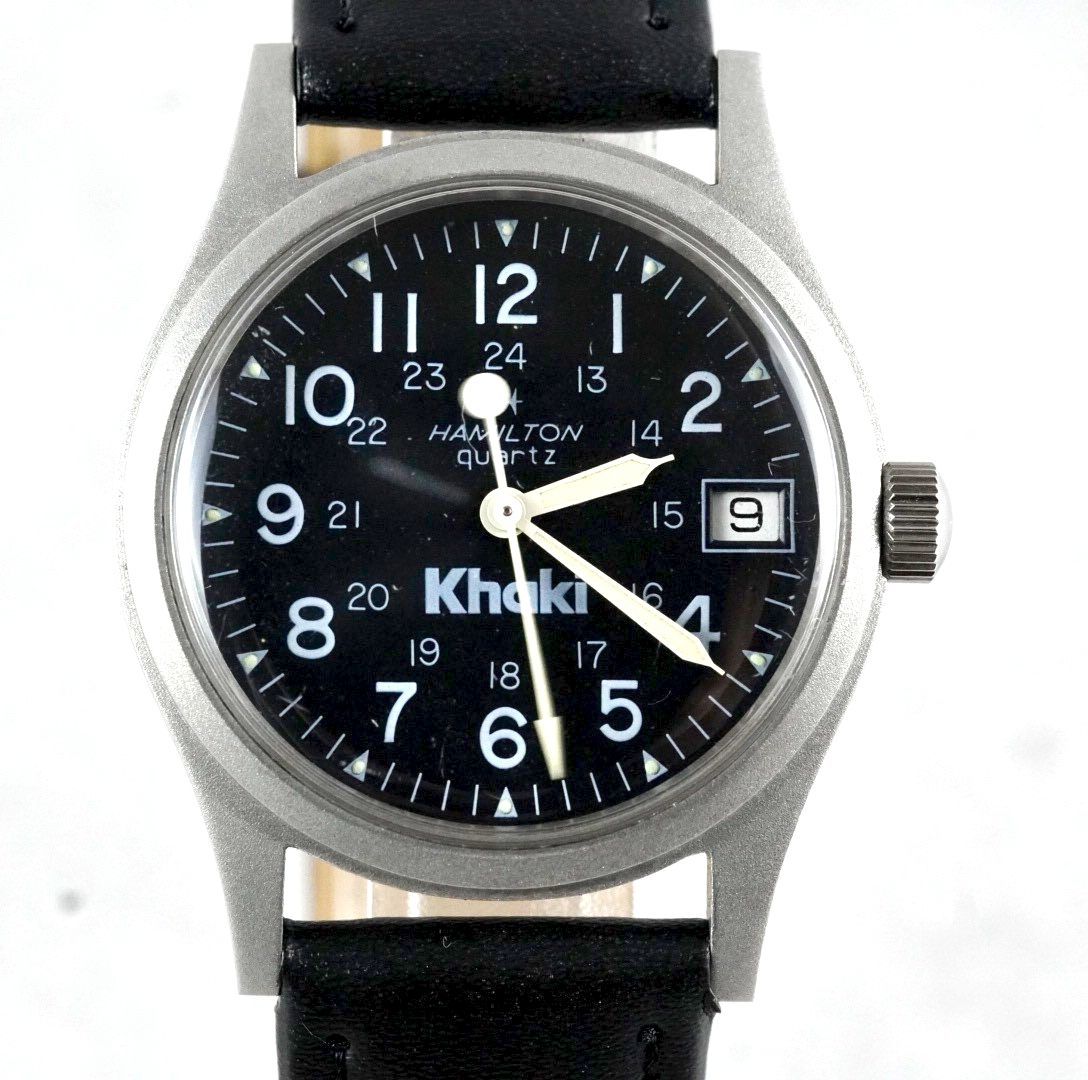 ♡*♡様 ハミルトン　カーキ　新品電池交換済み 新品電池交換済】 Hamilton ハミルトン Khaki カーキ 9365 旧ロゴ