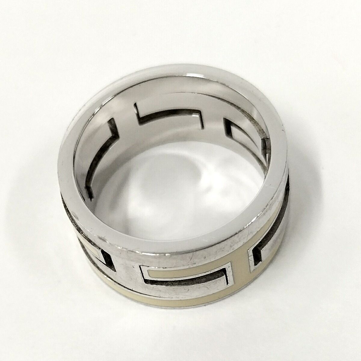 HERMES ムーブアッシュ リング SV925 シルバー 表記サイズ50 - メルカリ