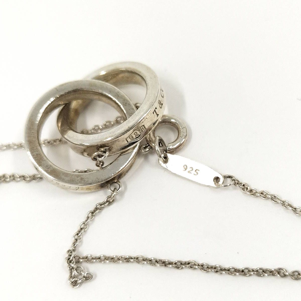 Tiffany&Co. インターロッキング サークル ペンダント ネックレス