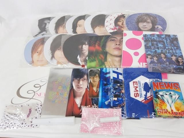 中古品 山下智久 ツアーグッズ 他 パンフレット DVD ペンライト 等