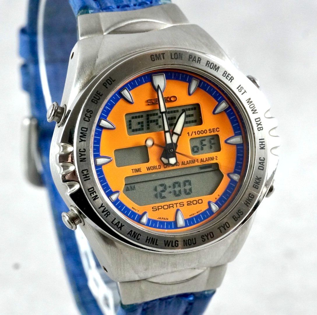 激レア SEIKO セイコー ジウジアーロ マッキナ・スポルティバ シエナ