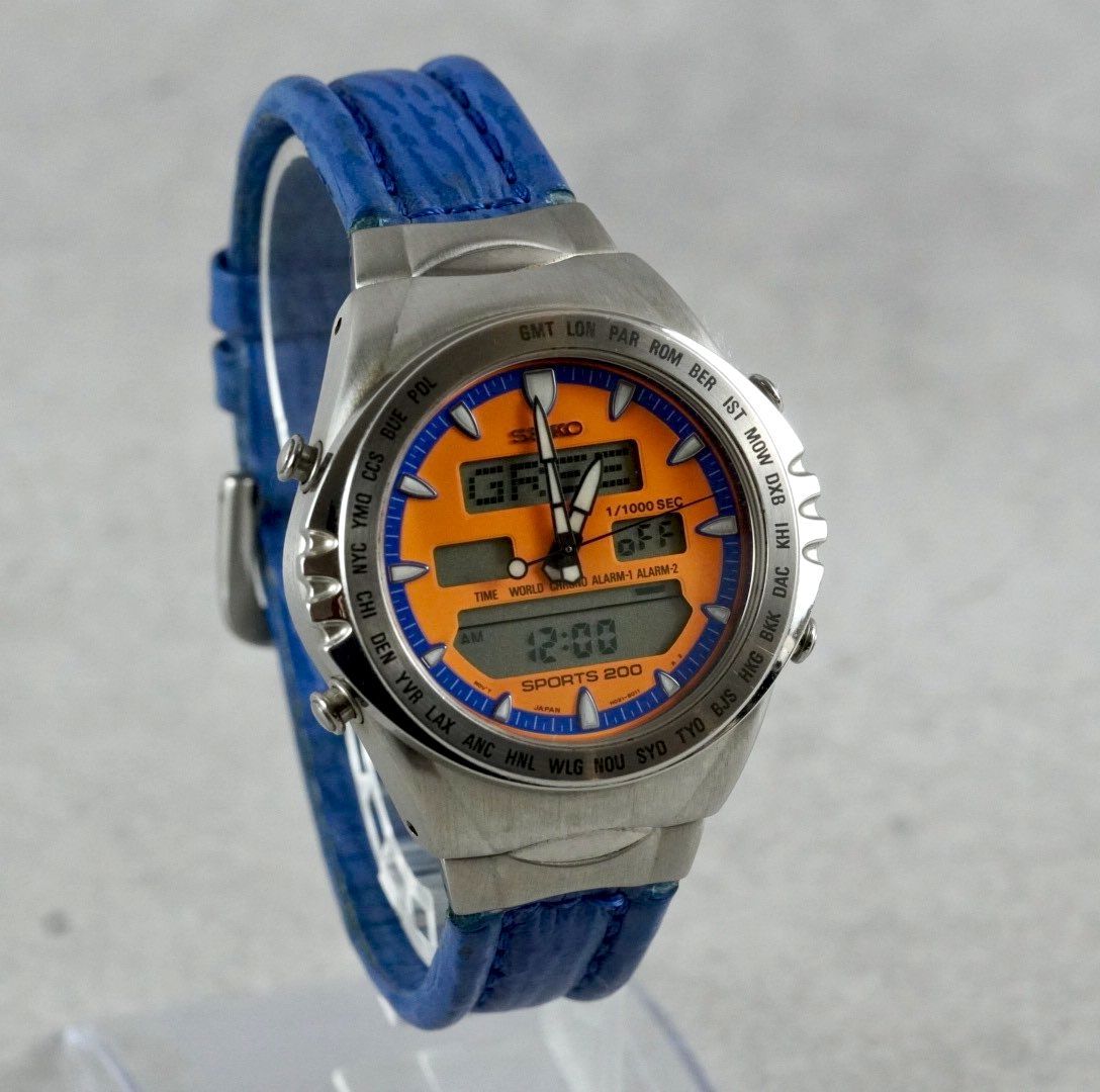 激レア SEIKO セイコー ジウジアーロ マッキナ・スポルティバ シエナ