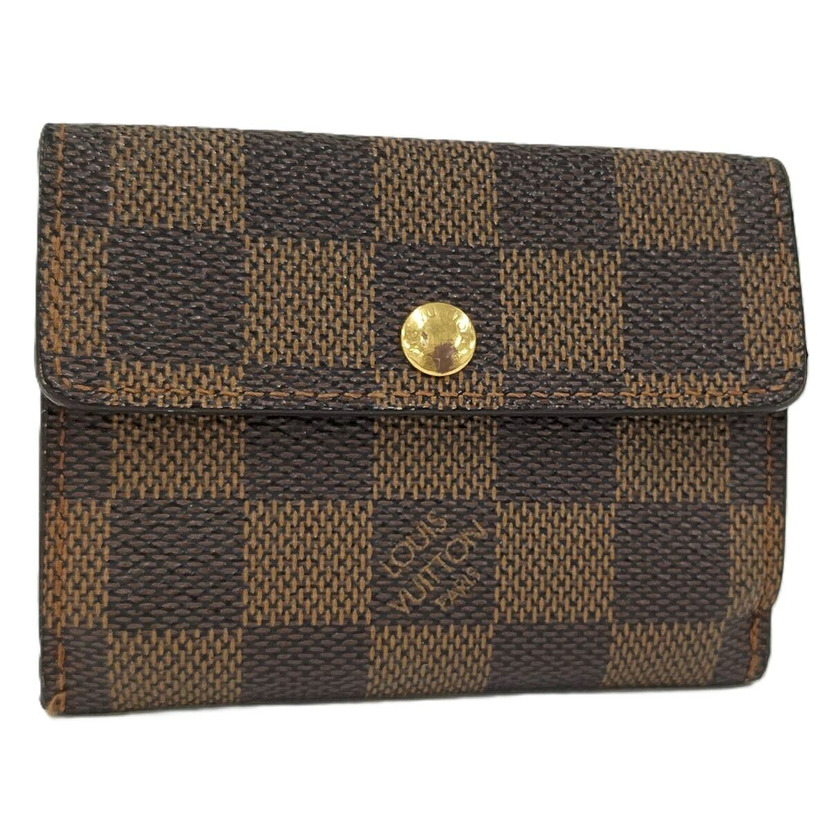 LOUIS VUITTON ラドロー コインケース ダミエ コレクション エべヌ