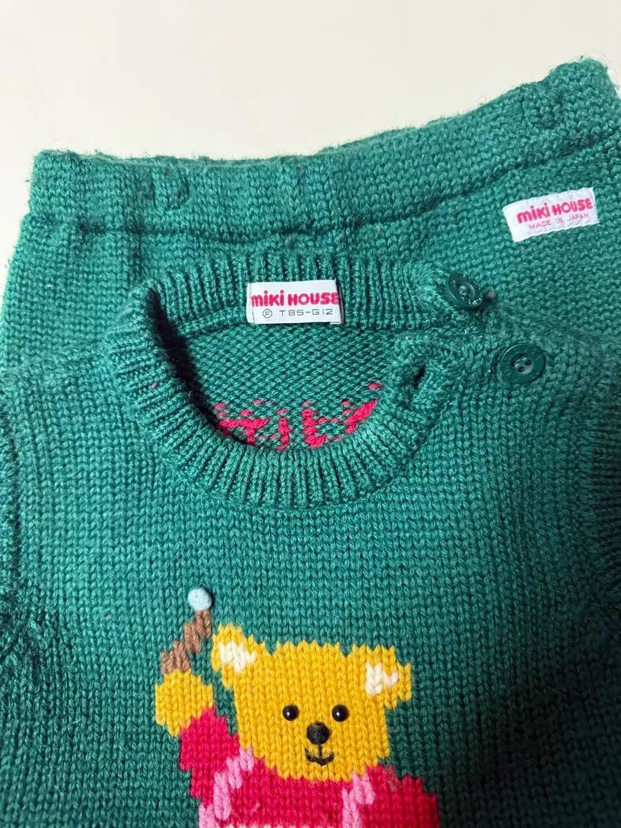 ミッキーハウス ニット