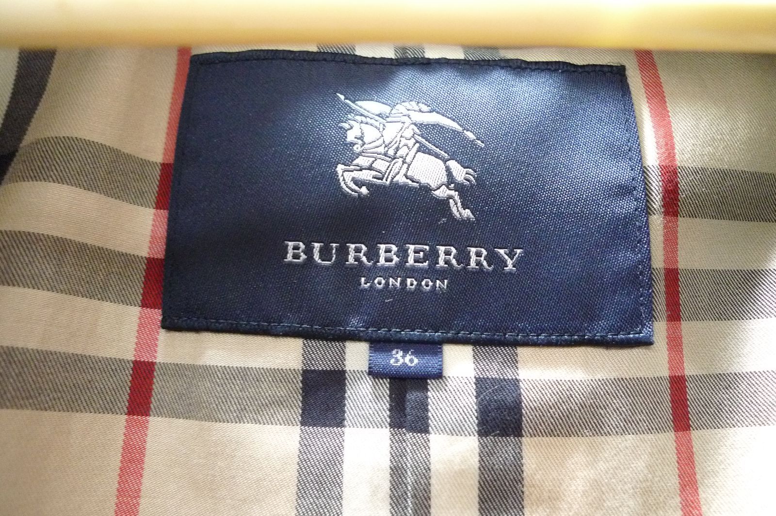 バーバリー コート ノバチェック 36 burberry london バーバリー