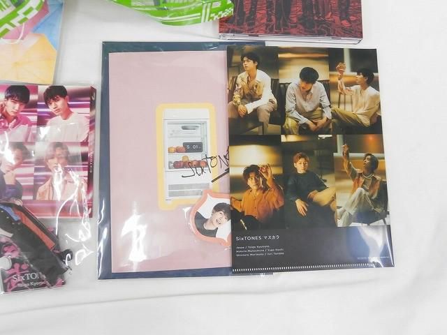 中古品 SixTONES 京本大我 ツアーグッズ 他 アクリルスタンド ペン