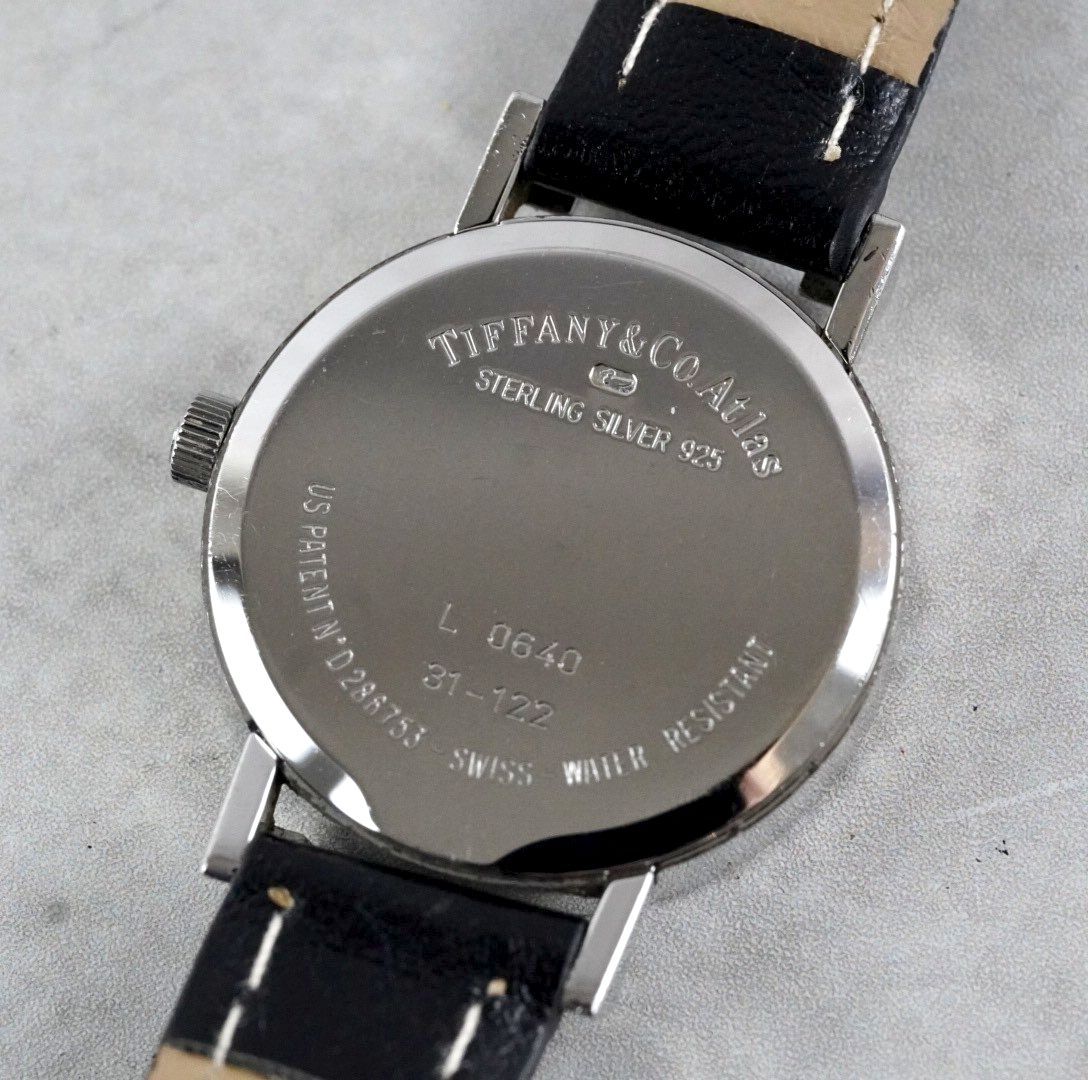 TIFFANY & Co. Atlas Silver 925 Quartz Ladies Watch ティファニー