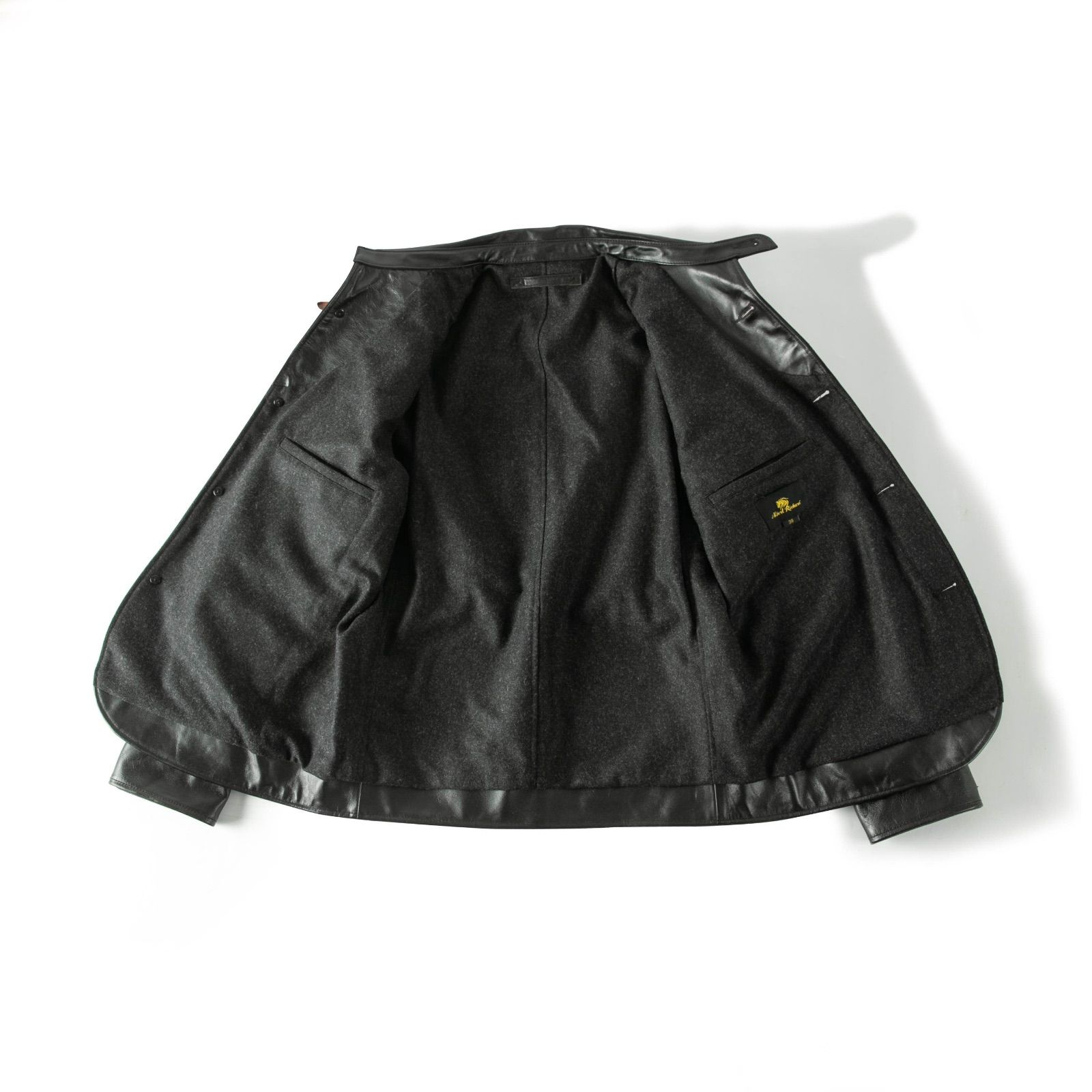 25W新発売 レザーカーコート 茶芯ホースハイド 馬革 レザージャケット