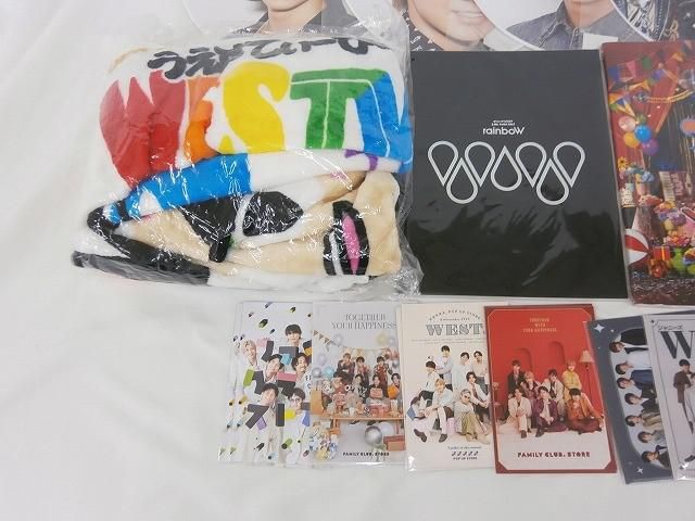 中古品 WEST. 小瀧望 ツアーグッズ 他 タオル ペンライト パンフレット