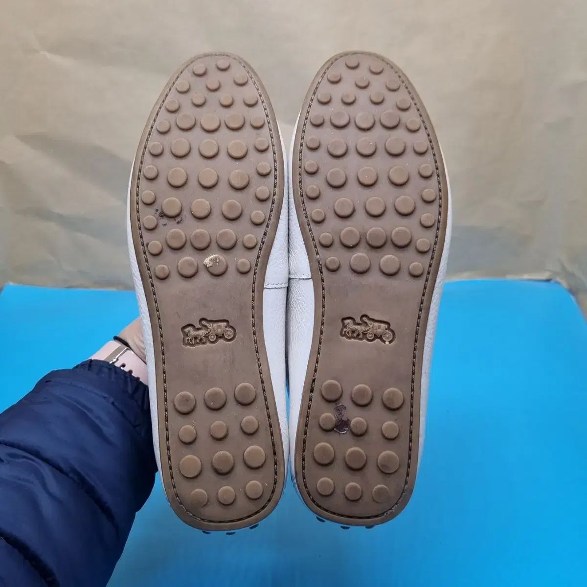  コーチ タッセル ローファー 240 フラットシューズ バレエシューズ パンプス