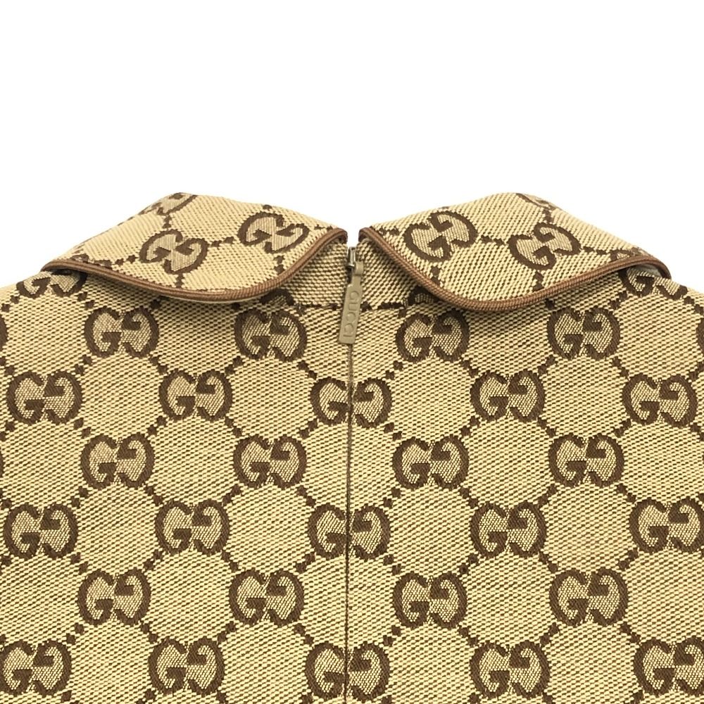 GUCCI グッチ ワンピース GGキャンバス 804478 コットン ベージュ  