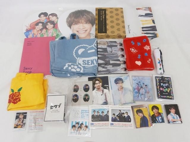 中古品 Sexy Zone timelesz 松島聡 ツアーグッズ 他 トートバッグ
