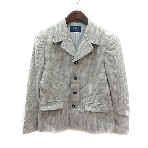 テーラードジャケット・裏地あり【返品不可商品】 （チャコールグレー 