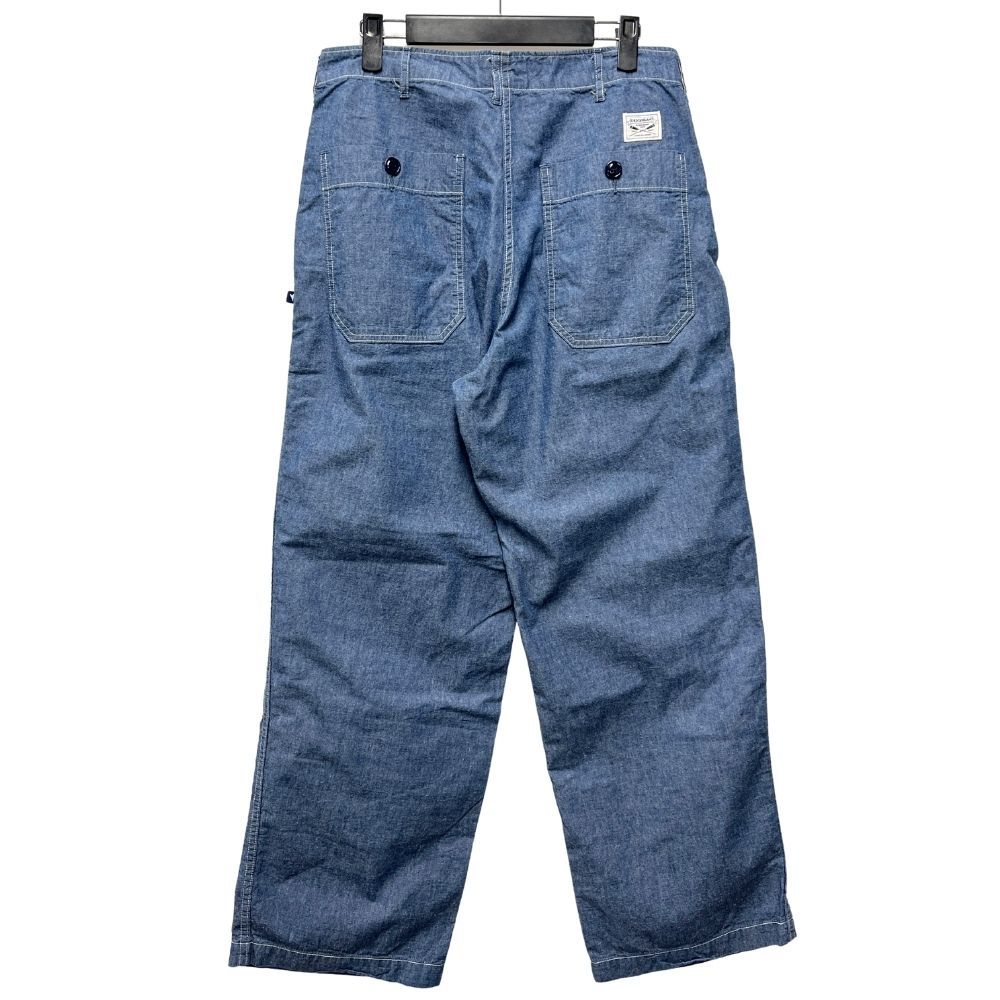 DESCENDANT ディセンダント BAKER CHAMBRAY TROUSERS パンツ