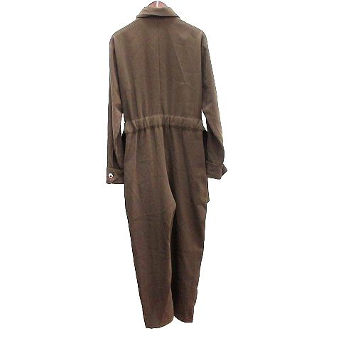 ザラウーマン ZARA WOMAN パンツ オールインワン つなぎ ステンカラー