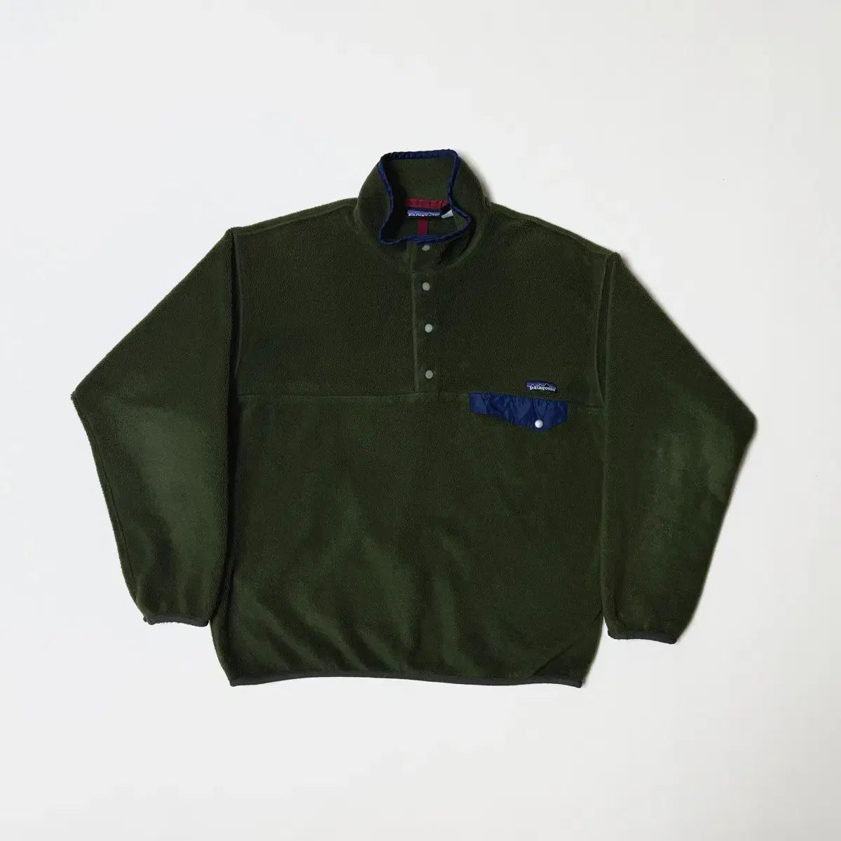 L パタゴニア シンチラ フリース オリーブ グリーン カーキ