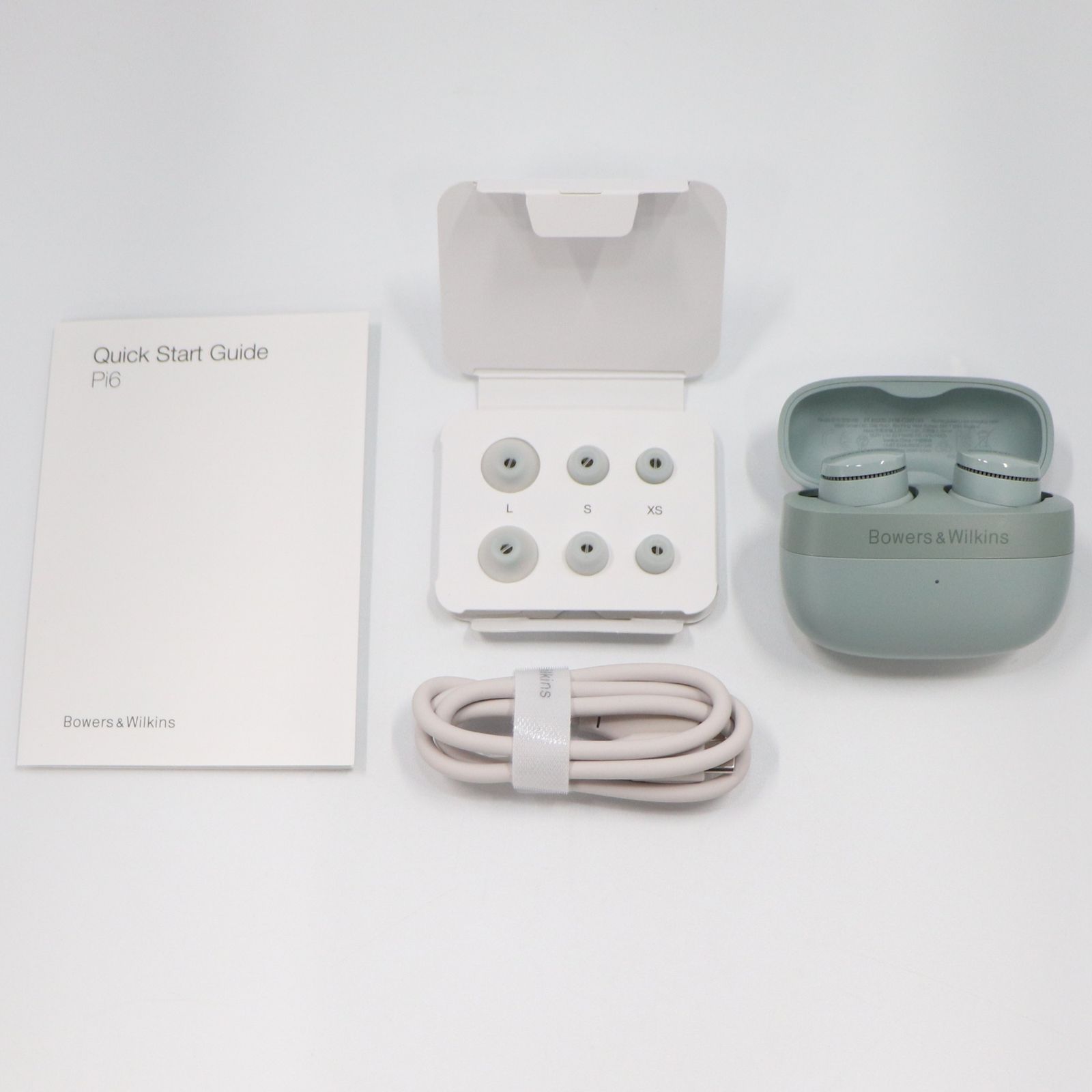 Bowers-Wilkins Pi 6 ワイヤレスイヤホン 6-fg フォレストグリーン A
