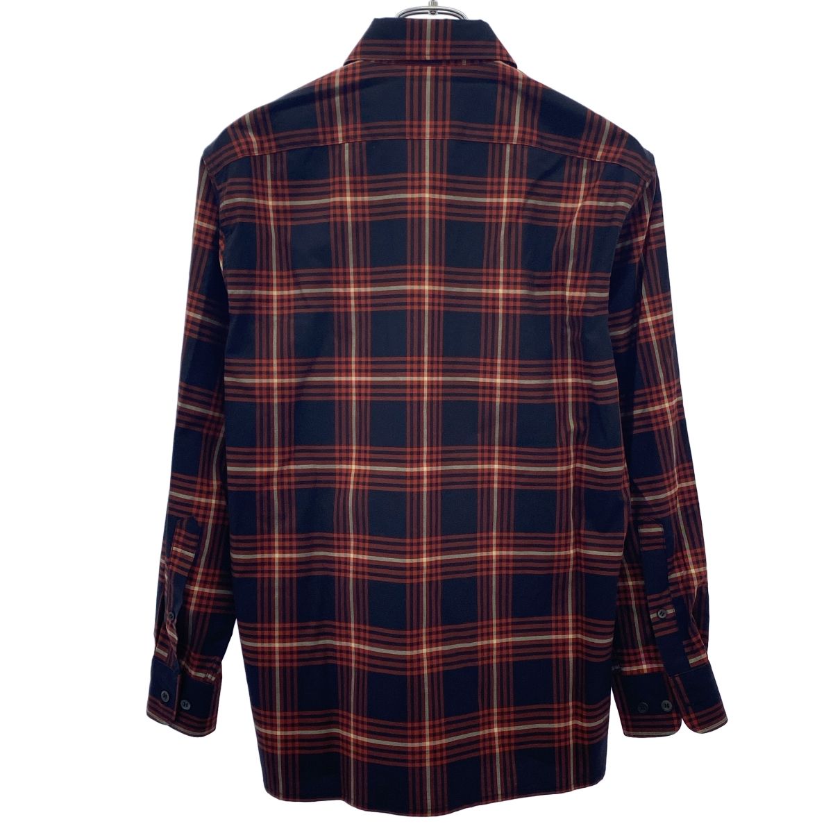 DRIES VAN NOTEN ドリスヴァンノッテン 20AW チェックシャツ レッド 44