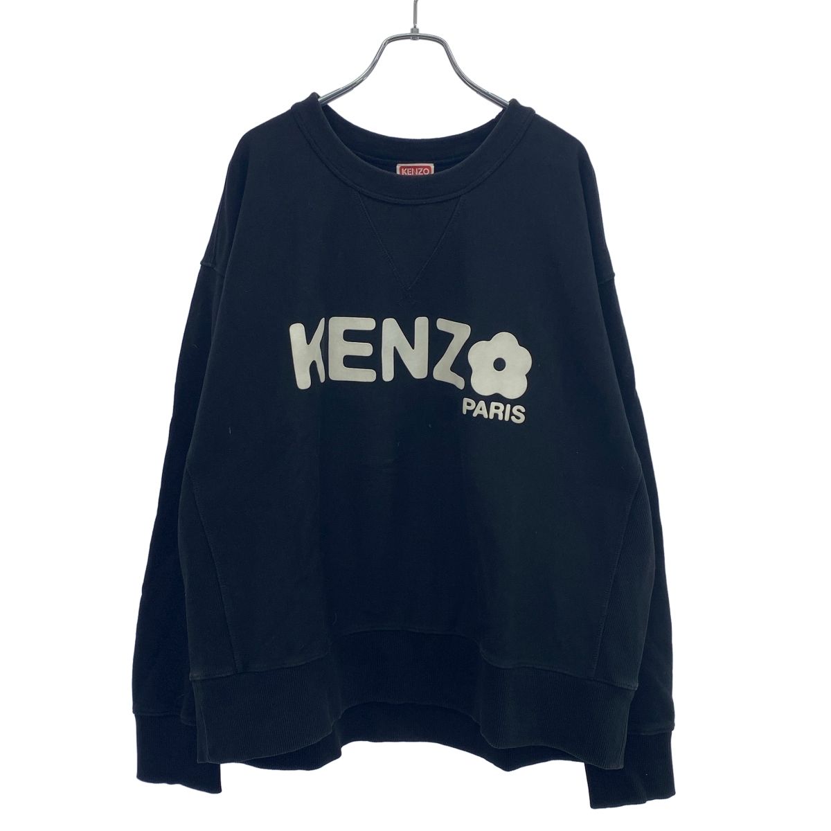 KENZO ケンゾー ロゴプリントスウェットトレーナー FD55SW4844MF
