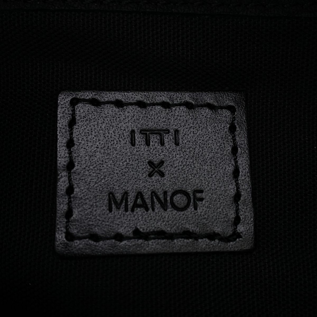 ITTI×MANOF イッチ×マノフ HERRIE BOX BAG レザーボックスバッグ 