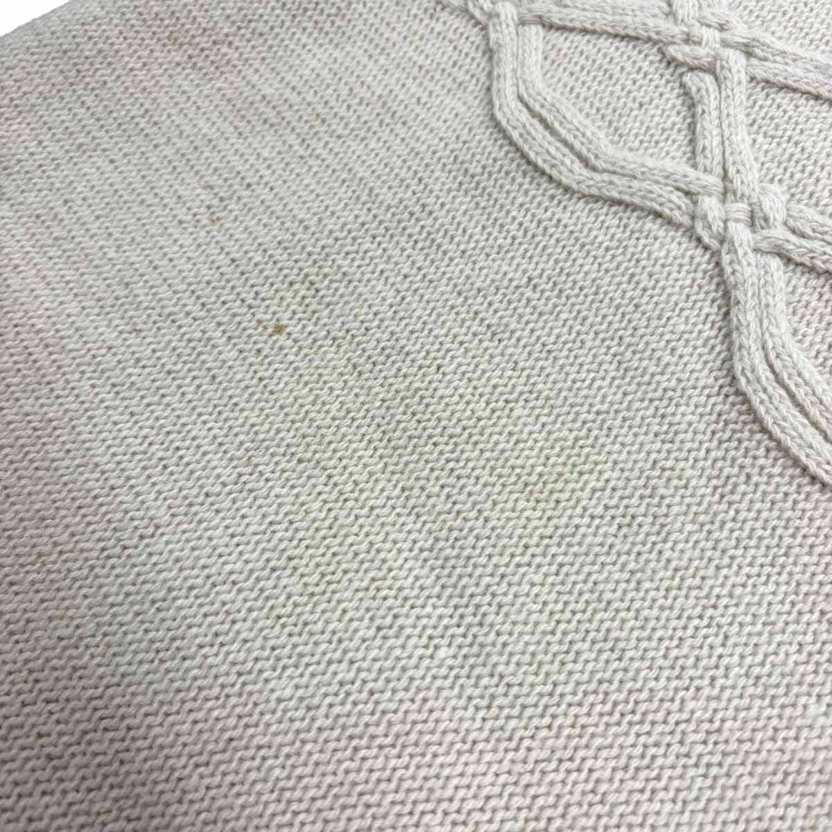 【美品】マックスマーラ カシミヤ ウール ケーブル ニット ワンピース S MAX MARA マックスマーラ ケーブル編み ニットワンピース カシミヤ混