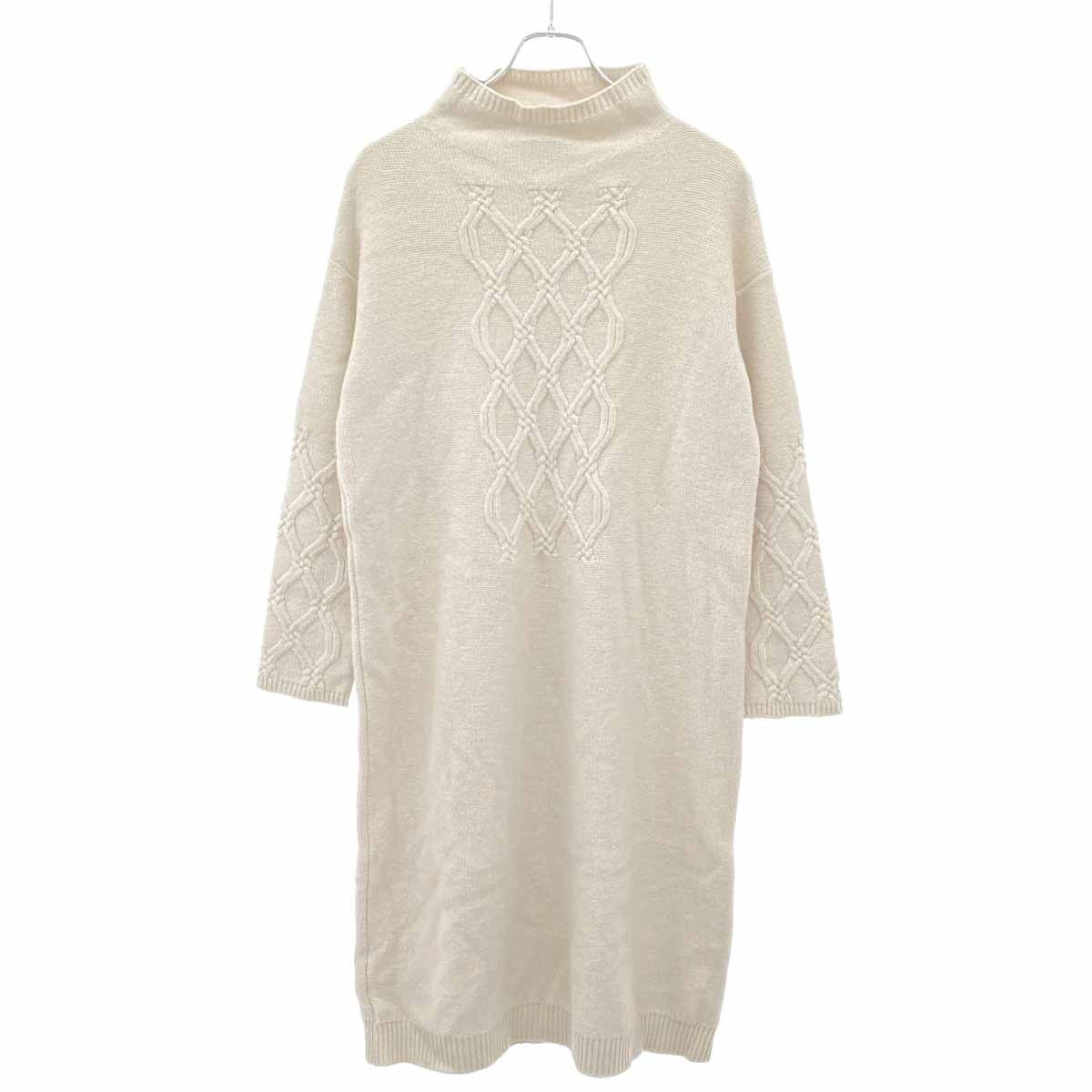 S Max Mara エス マックスマーラ ウールカシミヤケーブルニット